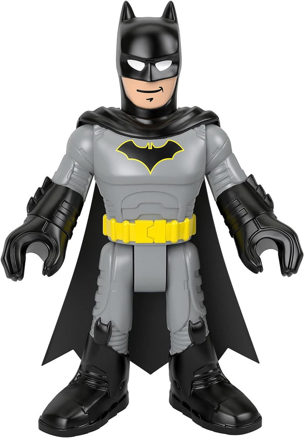 Imaginext DC Super Friends Batman Xl Toy 10-Inch Poseable Figure for Pretend Play Ages 3+ Years, Caped Crusader