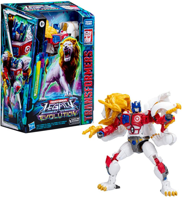 Transformers Toys Legacy Evolution Voyager Maximal Leo Prime Toy, 7-inch, Action Figure for Boys and Girls Ages 8 and Up