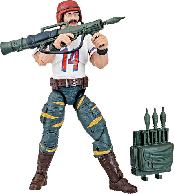 G.I. Joe Classified Series Figure, 6" Figure with Accessories - Tiger Force David L. Bazooka Katzenbogen - F4756