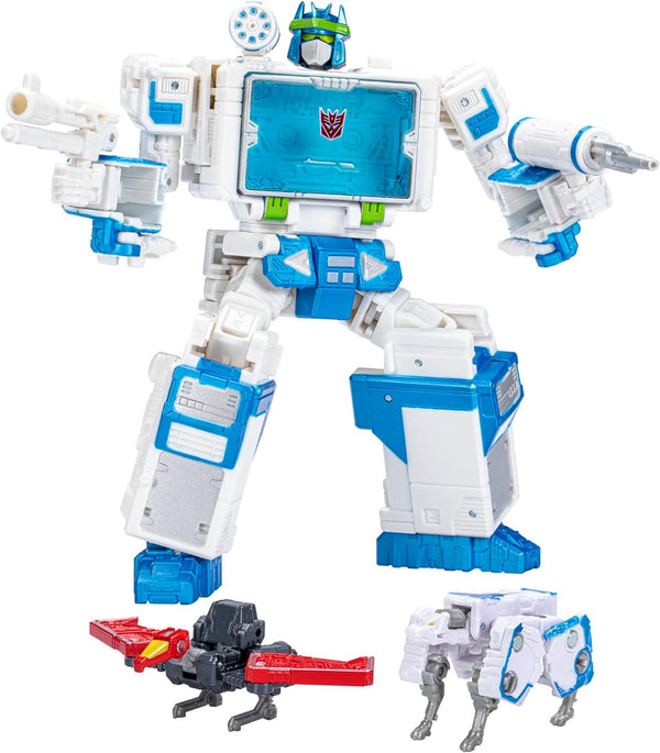 Transformers Generations Shattered Glass Collection: Soundwave & Laserbeak and Ravage Micromaster Exclusive