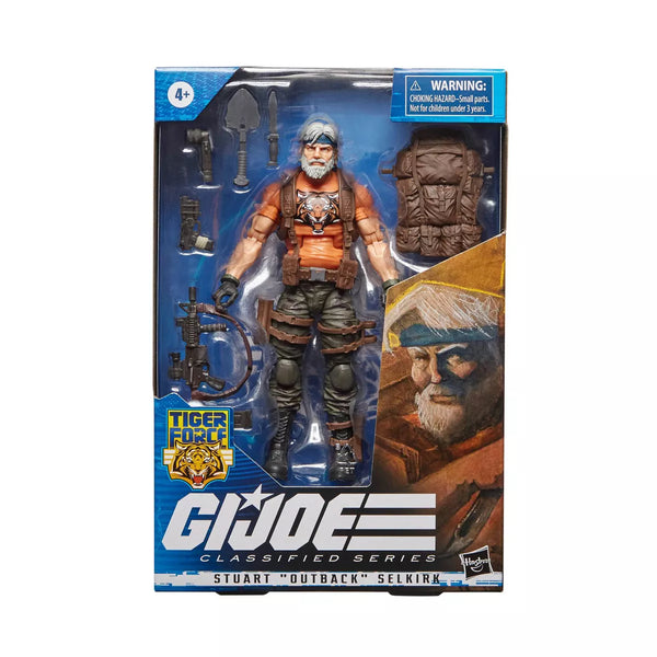 G.I. Joe Classified 6 Inch Action Figure Tiger Force Exclusive - Stuart Outback Selkirk